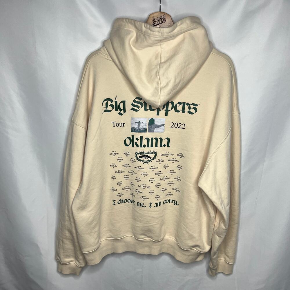 Kendrick Lamar Baby Keem TDE pg Lang Pop Out Oklama Big Steppers Tour Merch XL